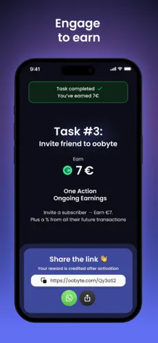 Oobyte app screenshot 3